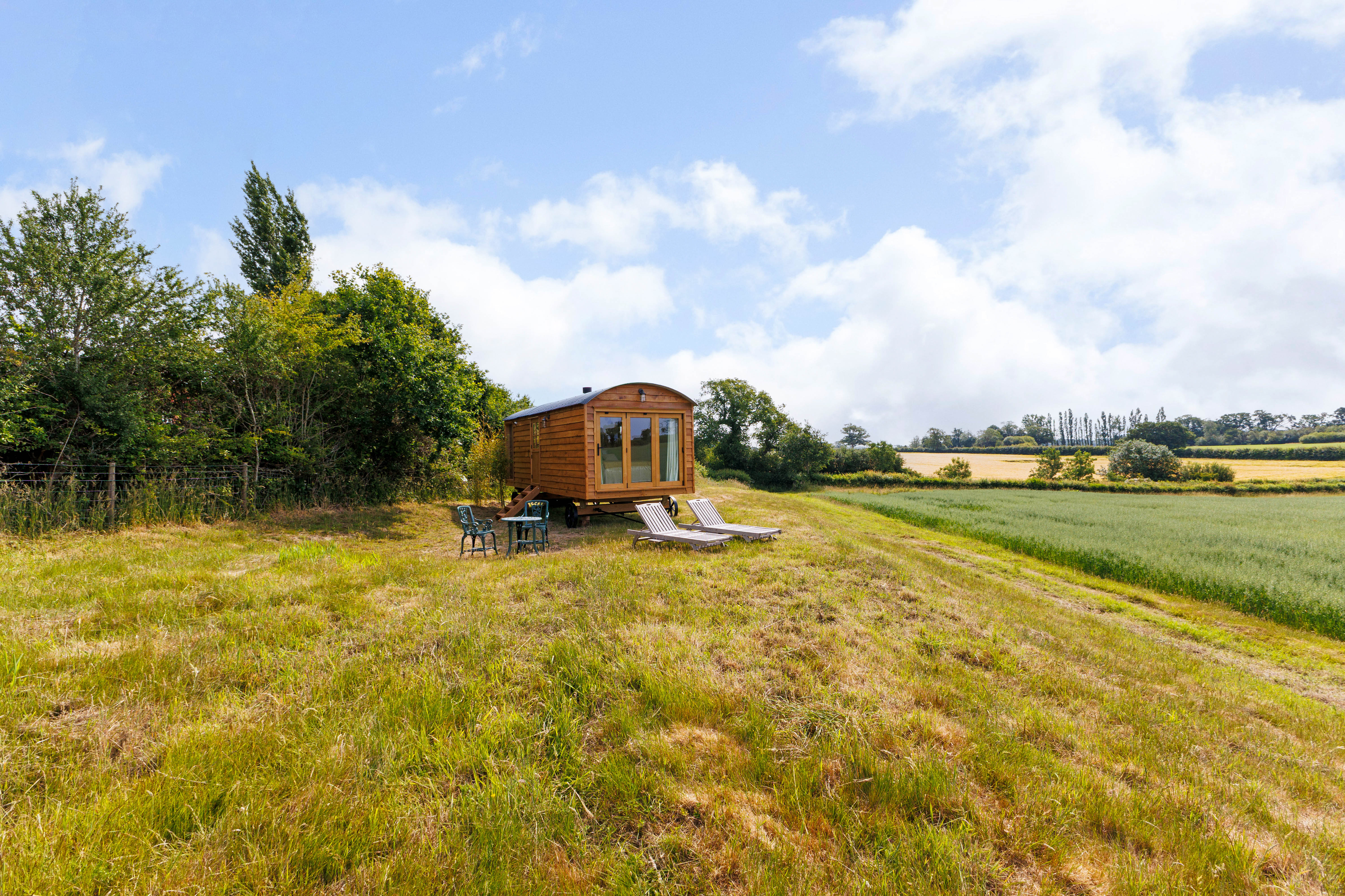 Shepherds hut view 7