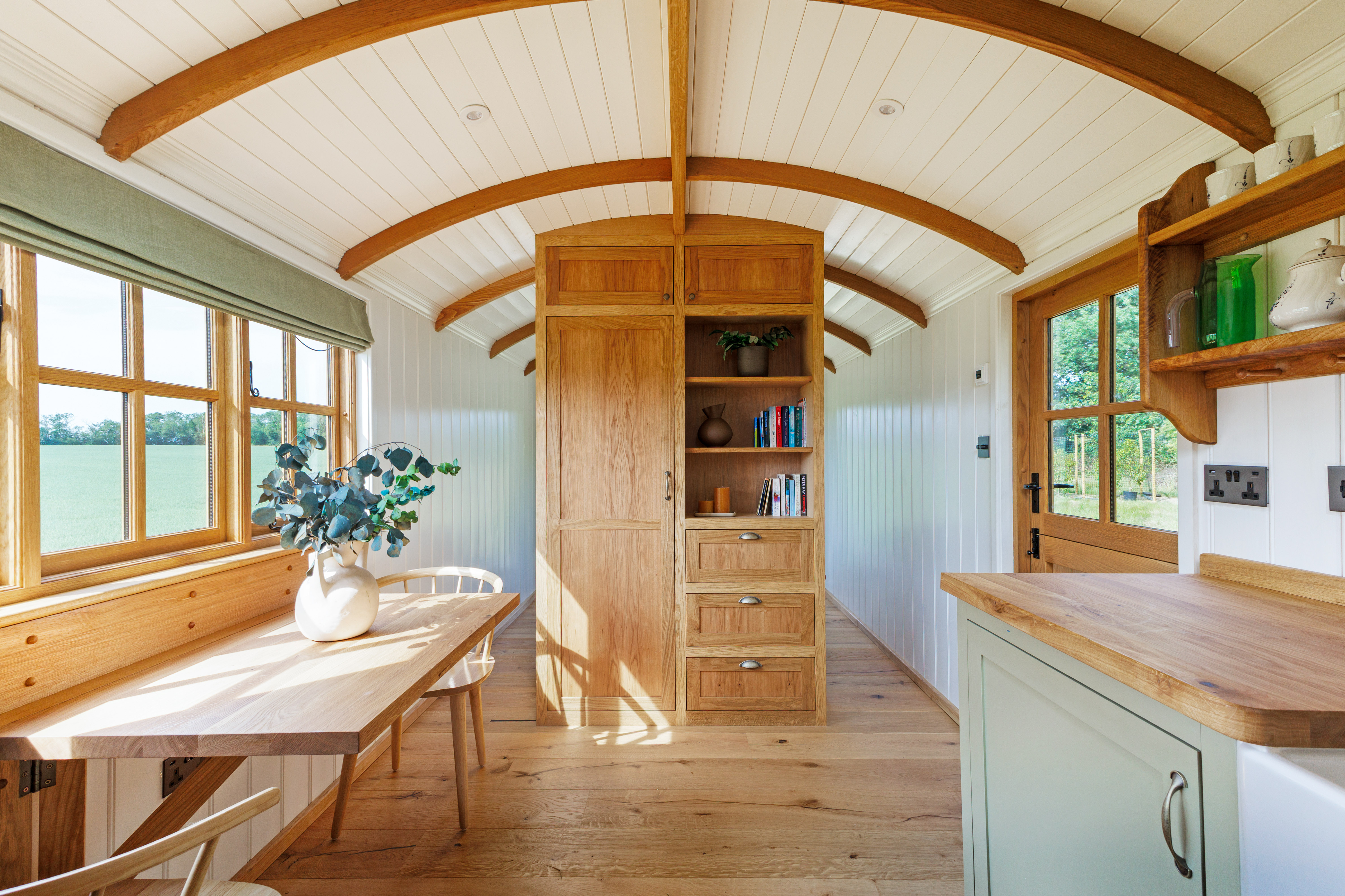 Shepherds hut view 12