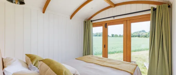 Shepherds hut view 10